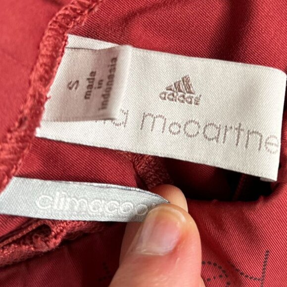 Adidas by Stella McCartney Run Clima Long Rust Terracotta Leggings Women's Small - Picture 9 of 10